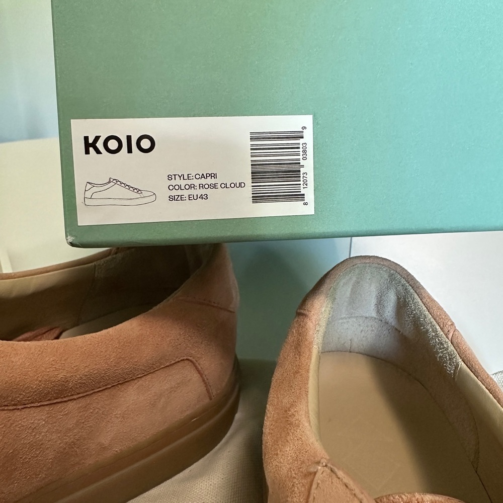 KOIO men’s capri suede sneakers - Picture 6 of 6